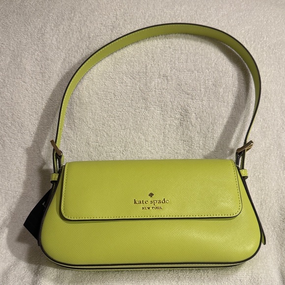 Kate Spade Vibrant Green Shoulder Bag - Picture 1 of 5